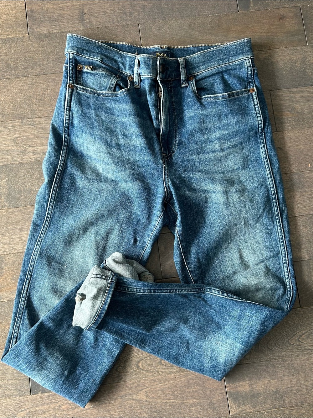 Vintage Polo Ralph Lauren High Rise Tompkins Skinny Stretch Jeans